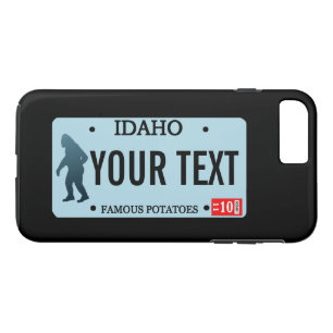 Idaho Sasquatch License Plate Case-Mate iPhone Case