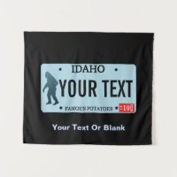 Idaho Sasquatch License Plate
