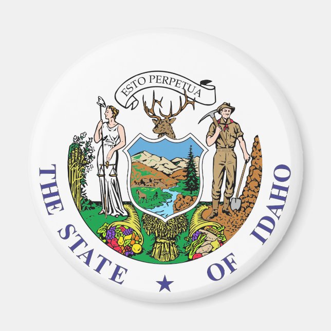 Idaho sign magnet (Front)