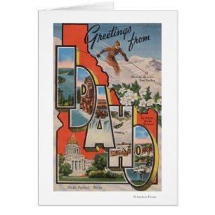 Idaho (Skiing)Large Letter ScenesIdaho