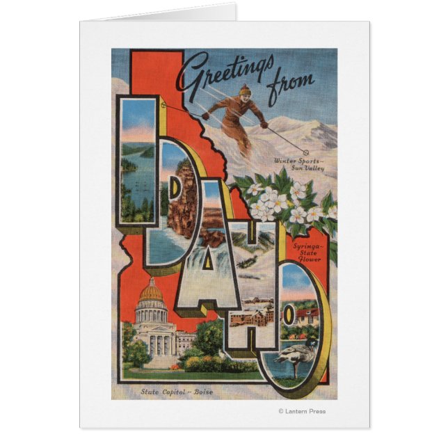 Idaho (Skiing)Large Letter ScenesIdaho (Front)