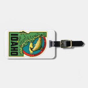 Idaho Sportsmens Paradise  Luggage Tag