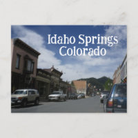 Idaho Springs Colorado Postcard