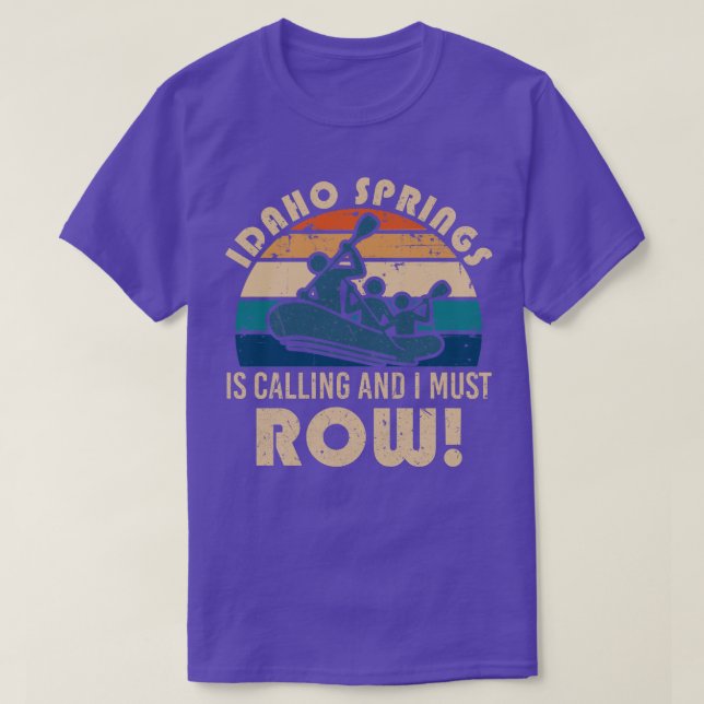 Idaho Springs rafting  T-Shirt (Design Front)