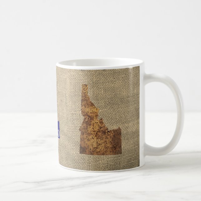 Idaho Spud Map Coffee Mug (Right)