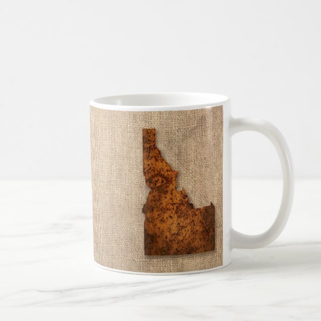 Idaho Spud Map Coffee Mug (Right)