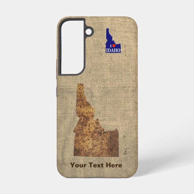 Idaho Spud Map Samsung Galaxy S22 Case (Back)