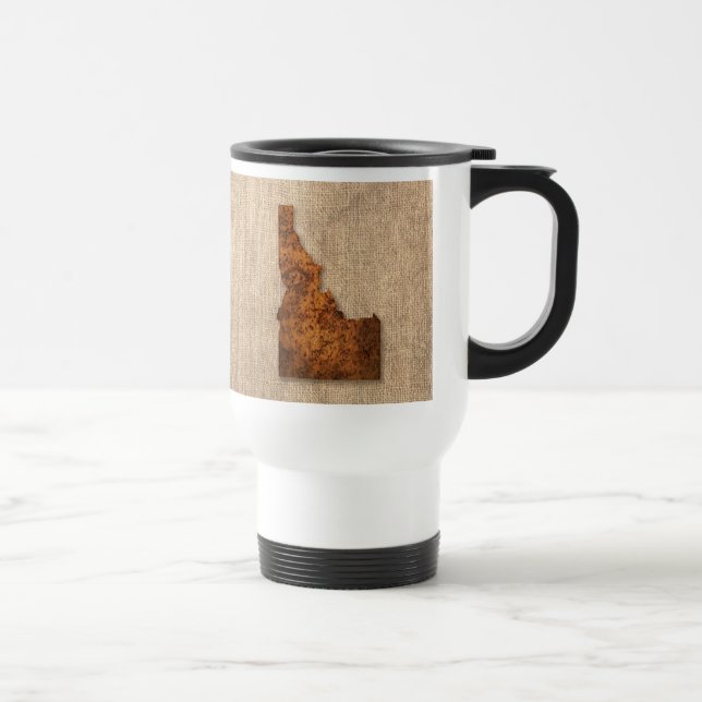 Idaho Spud Map Travel Mug (Right)