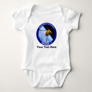 Idaho Spudnik Satellite Mission Patch Baby Bodysuit