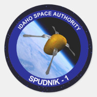 Idaho Spudnik Satellite Mission Patch