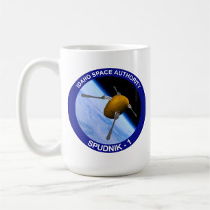 Idaho Spudnik Satellite Mission Patch Coffee Mug