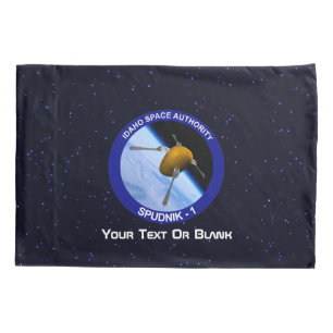 Idaho Spudnik Satellite Mission Patch Pillowcase