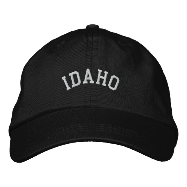 Idaho State Embroidered Hat (Front)