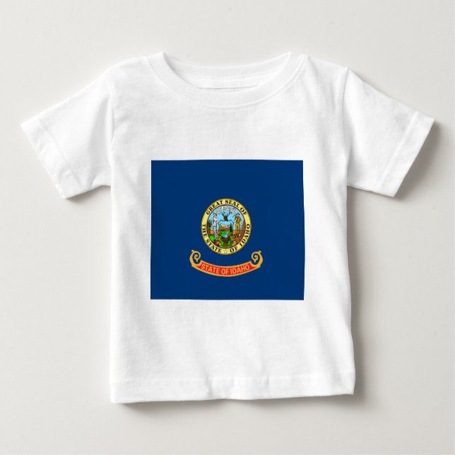 Idaho State Flag Baby T-Shirt (Front)