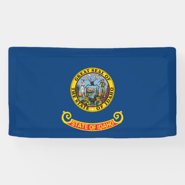 Idaho State Flag Banner (Horizontal)