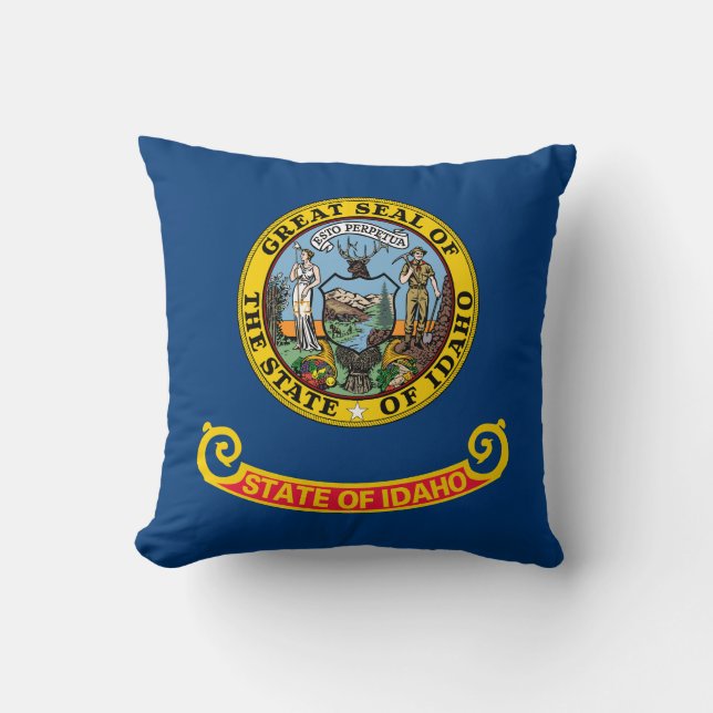 Idaho State Flag Cushion (Front)