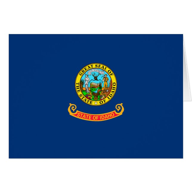Idaho State Flag Design (Front Horizontal)