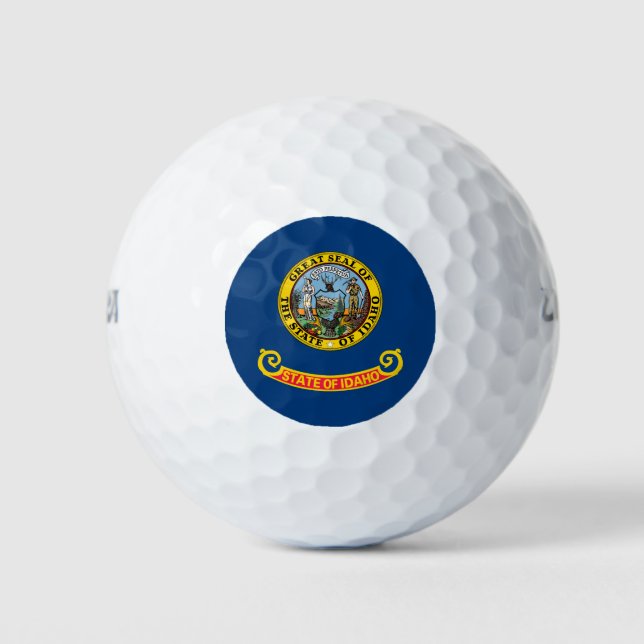 Idaho State Flag Golf Balls (Front)