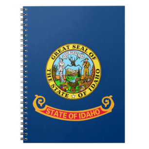 Idaho State Flag Notebook