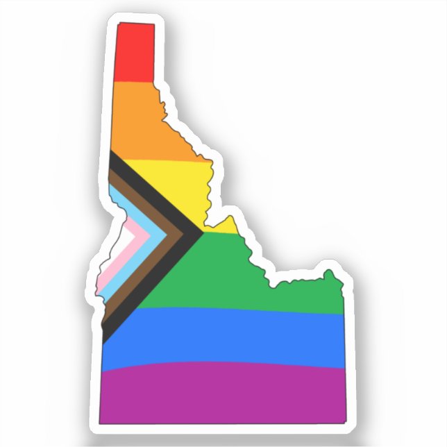 Idaho State Pride LGBTQ Progress Pride (Front)