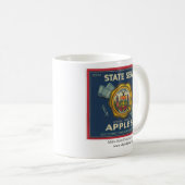Idaho State Seal Apples Coffee Mug (Front Right)