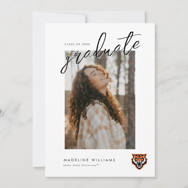 Idaho State University Bengals Spirit Design Announcement (Front)