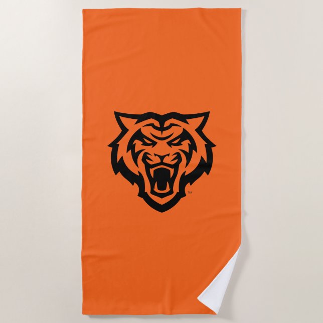 Idaho State University Bengals Spirit Design Beach Towel (Front)