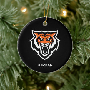 Idaho State University Bengals Spirit Design Ceramic Tree Decoration