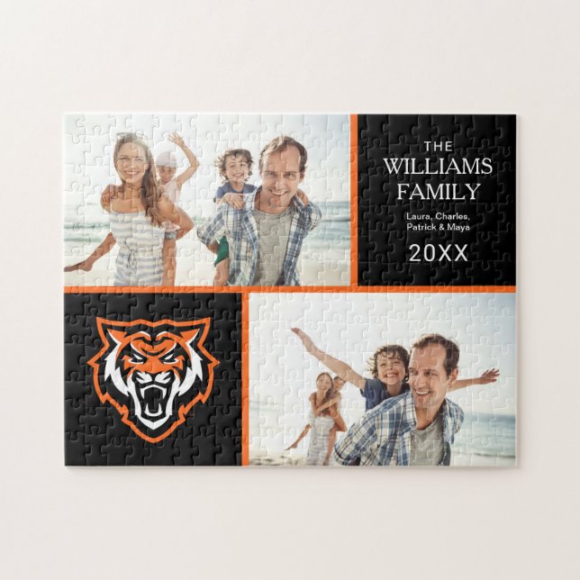 Idaho State University Bengals Spirit Design Jigsaw Puzzle (Horizontal)