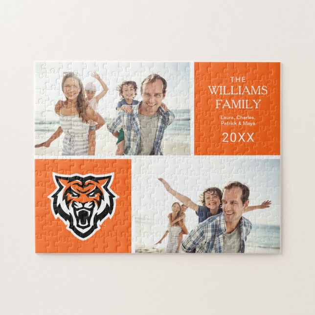 Idaho State University Bengals Spirit Design Jigsaw Puzzle (Horizontal)