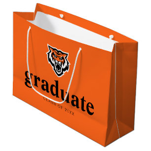 Idaho State University Bengals Spirit Design Large Gift Bag