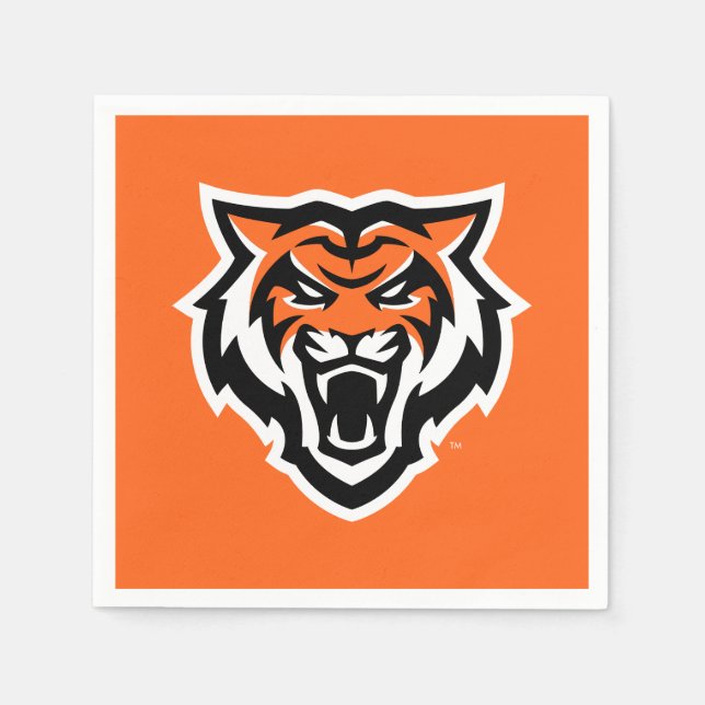 Idaho State University Bengals Spirit Design Napkin (Front)