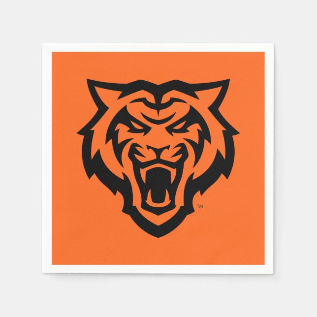 Idaho State University Bengals Spirit Design Napkin (Front)