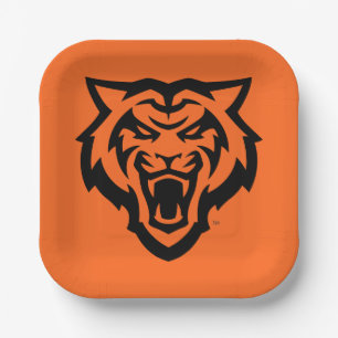 Idaho State University Bengals Spirit Design Paper Plate