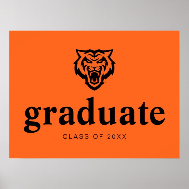 Idaho State University Bengals Spirit Design Poster (Front)