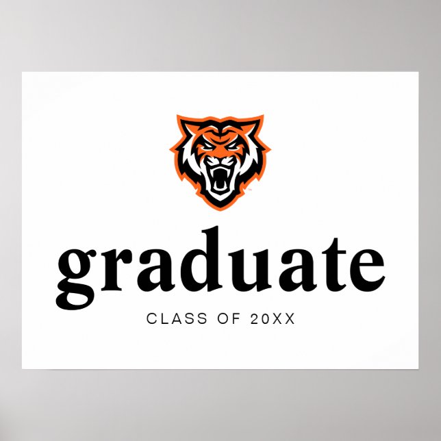 Idaho State University Bengals Spirit Design Poster (Front)