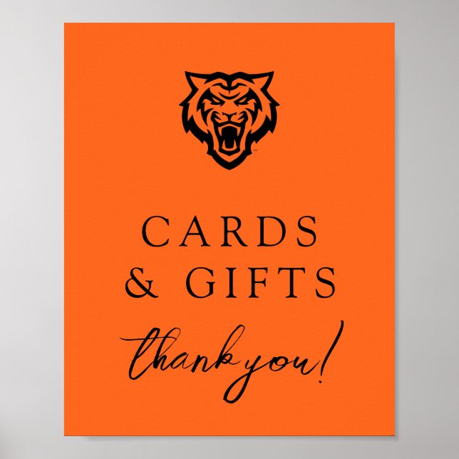 Idaho State University Bengals Spirit Design Poster (Front)