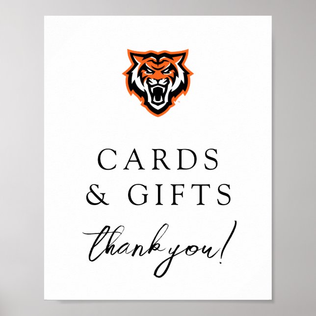 Idaho State University Bengals Spirit Design Poster (Front)