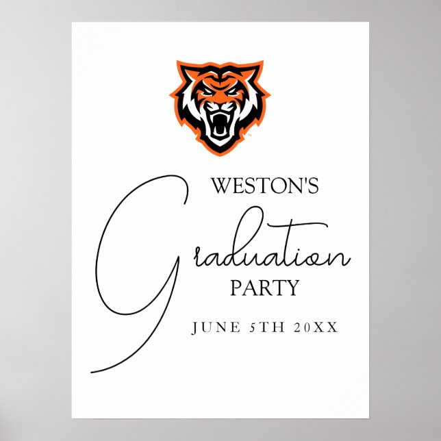 Idaho State University Bengals Spirit Design Poster (Front)