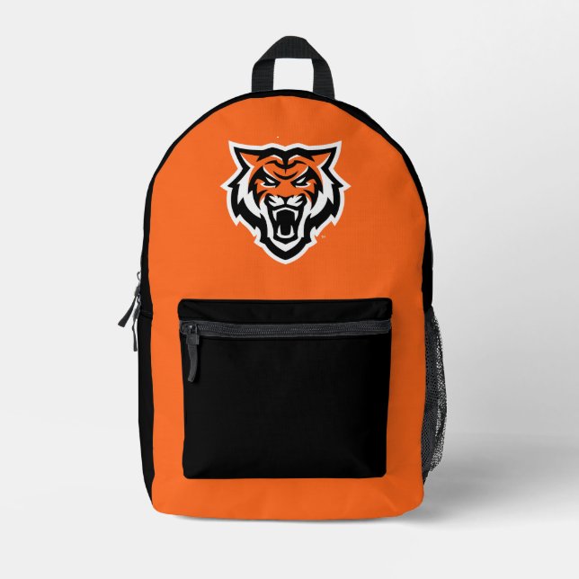 Idaho State University Bengals Spirit Design Printed Backpack (Front)