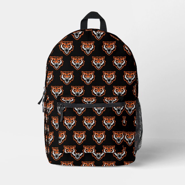Idaho State University Bengals Spirit Design Printed Backpack (Front)