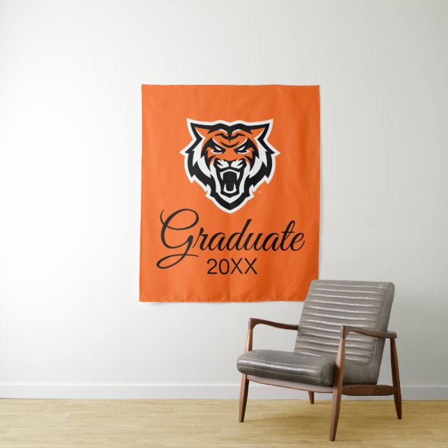 Idaho State University Bengals Spirit Design Tapestry (In Situ)