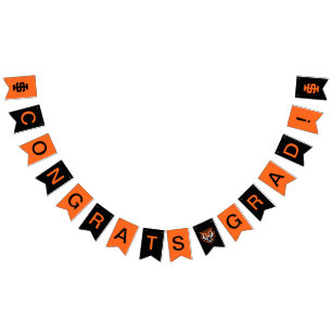 Idaho State University Bold Bengals Logo Bunting