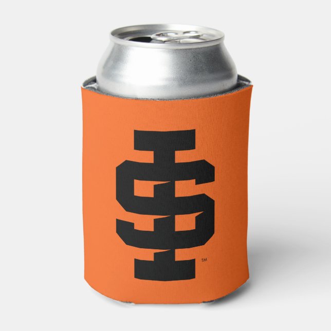 Idaho State University Bold Bengals Logo Can Cooler (Can Front)
