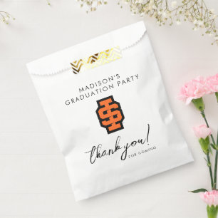 Idaho State University Bold Bengals Logo Favour Bags