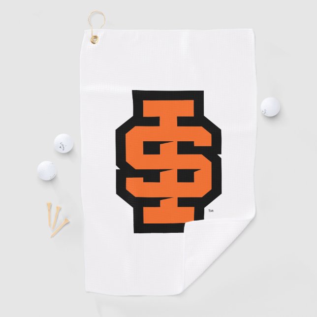 Idaho State University Bold Bengals Logo Golf Towel (InSitu)