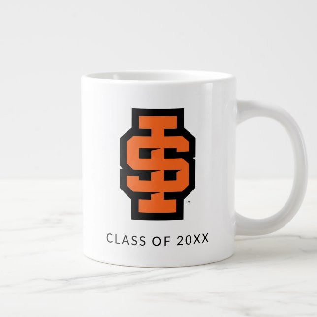 Idaho State University Bold Bengals Logo Large Coffee Mug (Right)