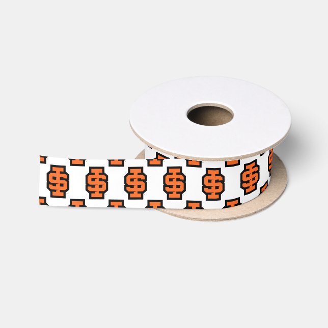Idaho State University Bold Bengals Logo Satin Ribbon (Spool)