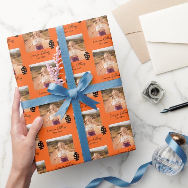 Idaho State University Bold Bengals Logo Wrapping Paper (Gifting)