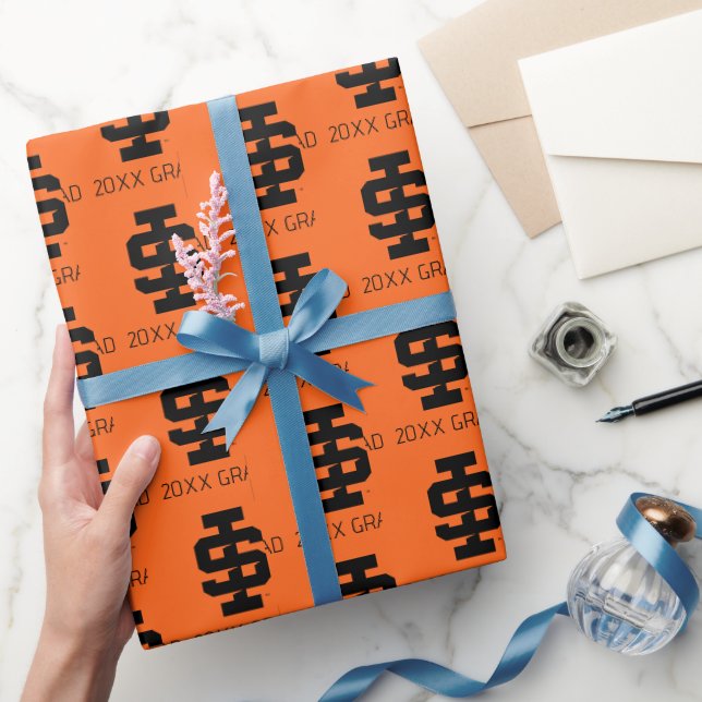 Idaho State University Bold Bengals Logo Wrapping Paper (Gifting)